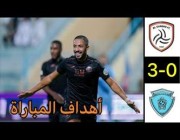 أهداف مباراة (الشباب 3 – 0 الباطن) في دوري المحترفين