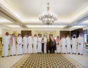 الأمير فيصل بن مشعل يطلع على تقرير مسابقة صقاقير القصيم