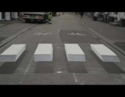 الدنمارك: معابر ثلاثية الأبعاد على الطرق لتحقيق عبور آمن للمشاة