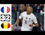 ملخص أهداف مباراة (فرنسا 3-2 بلجيكا)