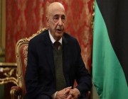 رئيس البرلمان الليبي عقيلة صالح يقدم أوراق ترشحه لانتخابات الرئاسة