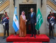 وزير الخارجية يلتقي وزير خارجية الأرجنتين