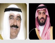 ولي العهد يبعث رسالة خطية لولي عهد دولة الكويت