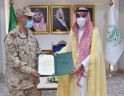 أمير نجران يستقبل قائد لواء الملك عبدالعزيز بعد انتهاء فترة عمله