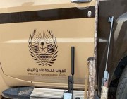 “الأمن البيئي” يسيطر على كائن فطري طليق في أحد أحياء الرياض
