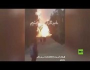 انفجار واندلاع حريق في أنابيب النفط بجنوب إيران