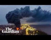 حريق ضخم وانفجارات في منطقة صناعية ببريطانيا تستدعي إجلاء سكان المنازل المجاورة