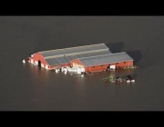 مشاهد من فيضانات غرب كندا وغرق الشوارع والمنازل