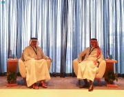 وزير الخارجية يبحث مع نظيره البحريني آخر التطورات الإقليمية