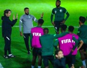 الأخضر يختتم استعداده لمواجهة فلسطين ضمن كأس العرب