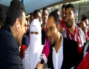 بـ”زغرودة وعريس رومانسي”.. زوجان مصريان يحتفلان بزفافهما في مونديال كأس العرب (فيديو)