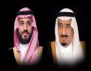 القيادة تهنئ أمير دولة قطر بذكرى اليوم الوطني لبلاده