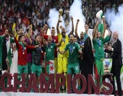 محترف الاتفاق”مبولحي” يفوز بجائزة “القفاز الذهبي” في كأس العرب