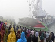 مقتل 38 في حريق على متن قارب في بنجلادش