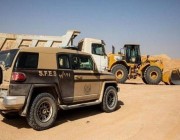 الأمن البيئي يضبط 6 مخالفين نقلوا الرمال وجرفوا التربة في جدة