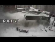 انزلاق حافلة ركاب خارج الطريق في روسيا وإصابة 8 أشخاص