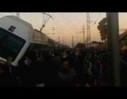 تصادم قطارين في طهران يخلف 22 جريحاً