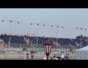 توافد الجماهير لمدرجات حلبة كورنيش جدة لحضور سباق الفورمولا 1