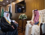 سمو وزير الخارجية يلتقي رئيس البنك الإسلامي للتنمية