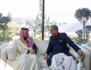 سمو وزير الخارجية يلتقي وزير خارجيـة جمهورية باكستان الإسلامية