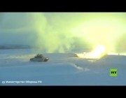 قوات الأسطول الشمالي الروسي تستعرض قدراتها أمام القيادات العسكرية للجيش الروسي
