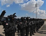 القوة الأمنية لشرطة عُمان تصل المملكة للمشاركة في التمرين التعبوي الخليجي