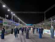 “الفيصل” يشهد انطلاق سباق “فورمولا إي الدرعية” (صور)