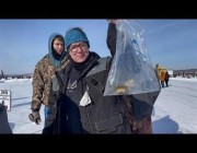 أكبر مسابقة صيد جليدية خيرية في العالم