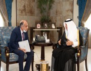 أمير منطقة مكة المكرمة يستقبل القنصل العام لجمهورية الجزائر