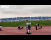 الأجواء بملعب الأمير عبدالله بن جلوي قبل انطلاق مباراة “النصر” و “الفتح”