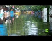 مدينة تشيناي جنوب شرق الهند تغرق في الفيضانات