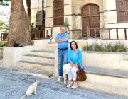 السفير الألماني وزوجته في رحلة عبر عدد من الوجهات السياحية بالمملكة (فيديو)