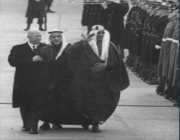قبل أكثر من 60 عاماً.. صورة لأول ملك سعودي يزور أمريكا