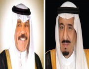 أمير الكويت وولي عهده يهنئان خادم الحرمين الشريفين بمناسبة يوم التأسيس