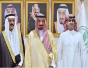 أمير نجران يستقبل رئيس مجلس إدارة هيئة الصحفيين السعوديين