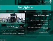 بالتعاون مع وزارة الداخلية .. “النقل” تنهي حملة أوزان آمنة
