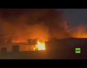 حريق ضخم يلتهم أجزاء من مستشفى في العراق