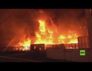 حريق هائل في مبنى سكني بألمانيا