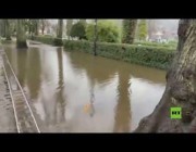 فيضانات عارمة تجتاح وسط إنجلترا