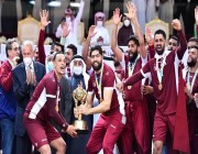 منتخب قطر يتوج بالميدالية الذهبية لبطولة آسيا لكرة اليد