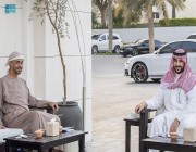نائب وزير الدفاع يبحث مع ولي عهد أبوظبي التعاون الإستراتيجي بين البلدين