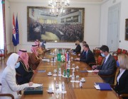 وزير الخارجية يبحث مع برئيس البرلمان الكرواتي سبل تعزيز التعاون