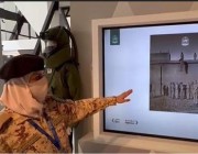 إحدى العسكريات تستعرض صوراً نادرة لأفراد الحرس الوطني أثناء التدريبات وحماية المنشآت الحيوية (فيديو)
