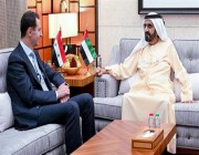 محمد بن زايد يستقبل الرئيس بشار الأسد في أبو ظبي