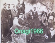 صور نادرة توثق زيارة الملك سعود لقطر قبل 66 عامًا.. وبرقية من الشيخ علي بن قاسم وهذا مضمونها