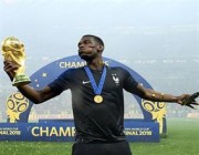 “بوغبا” يعلن سرقة ميداليته الخاصة بالفوز بكأس العالم 2018