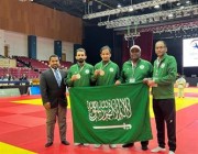 المنتخب السعودي يحقق المركز الأول في البطولة العربية للكاتا