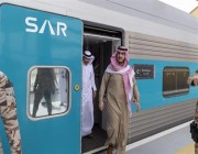 أمير الجوف يدشن محطة قطار الشمال بالقريات وخدمة شحن السيارات و4 مشاريع تنموية على طرق المنطقة