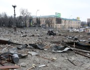 +18.. مشاهد مروعة من القصف الروسي على مدينة “إيربين”