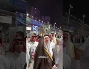 أمير منطقة مكة المكرمة خالد الفيصل يشهد انطلاقة جولة سباق جائزة السعودية الكبرى لفورمولا1